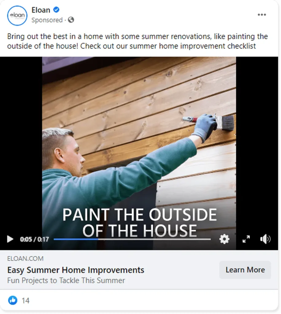 Action Shots Facebook Ads for Remodeling Contractors.